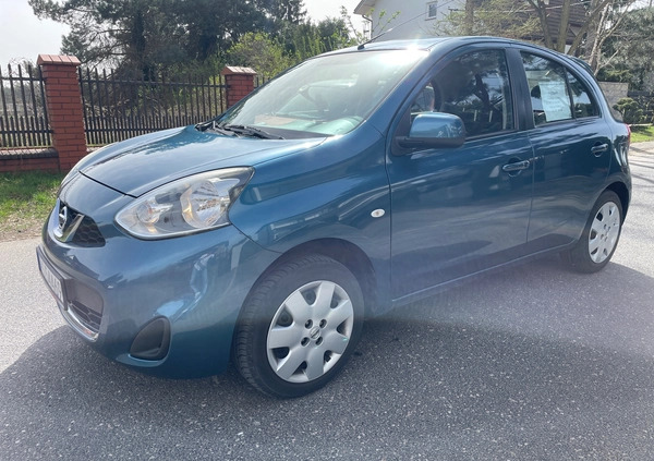 Nissan Micra cena 32500 przebieg: 38500, rok produkcji 2017 z Skierniewice małe 497